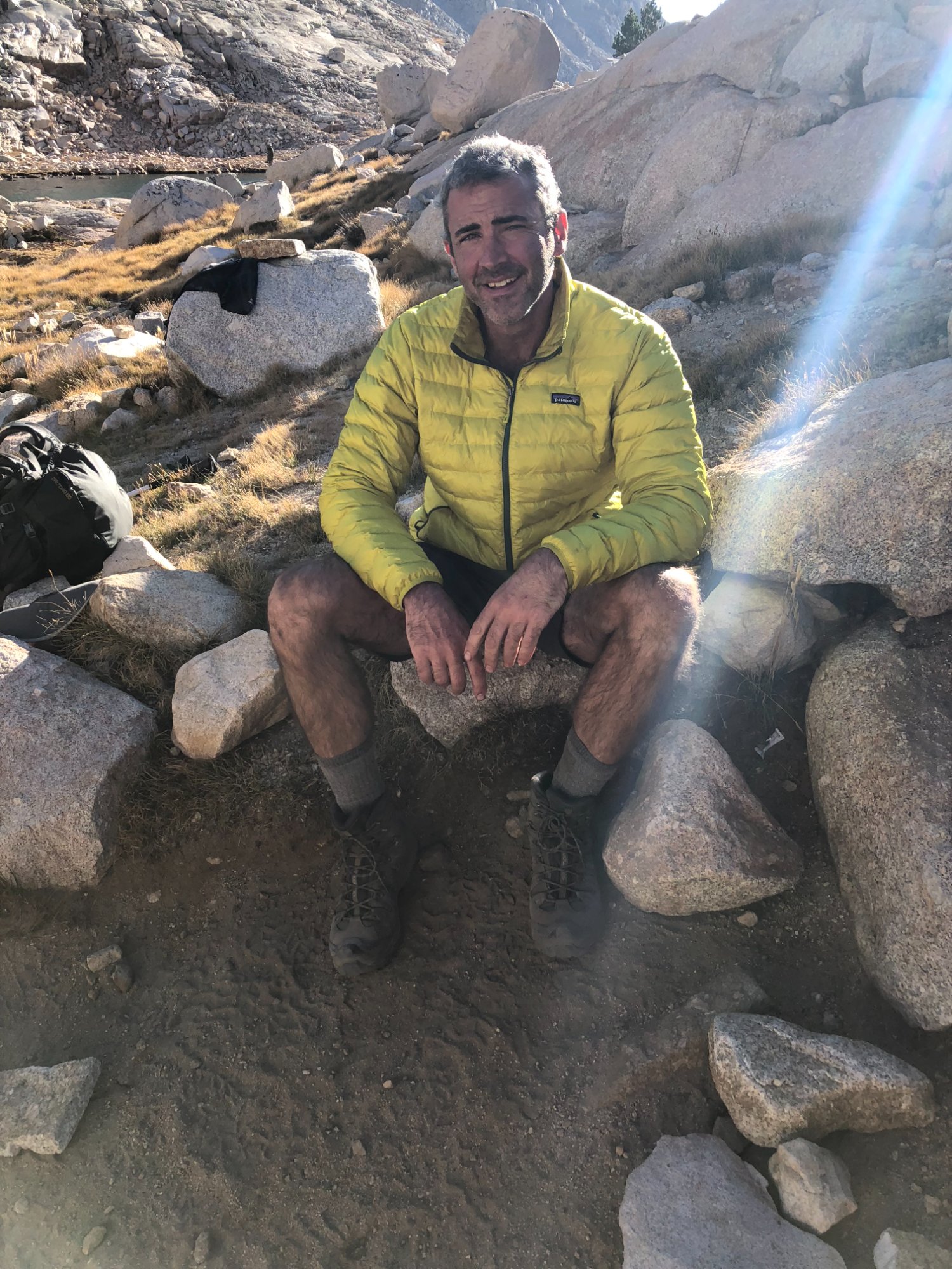 Eric in the Sierra Nevada